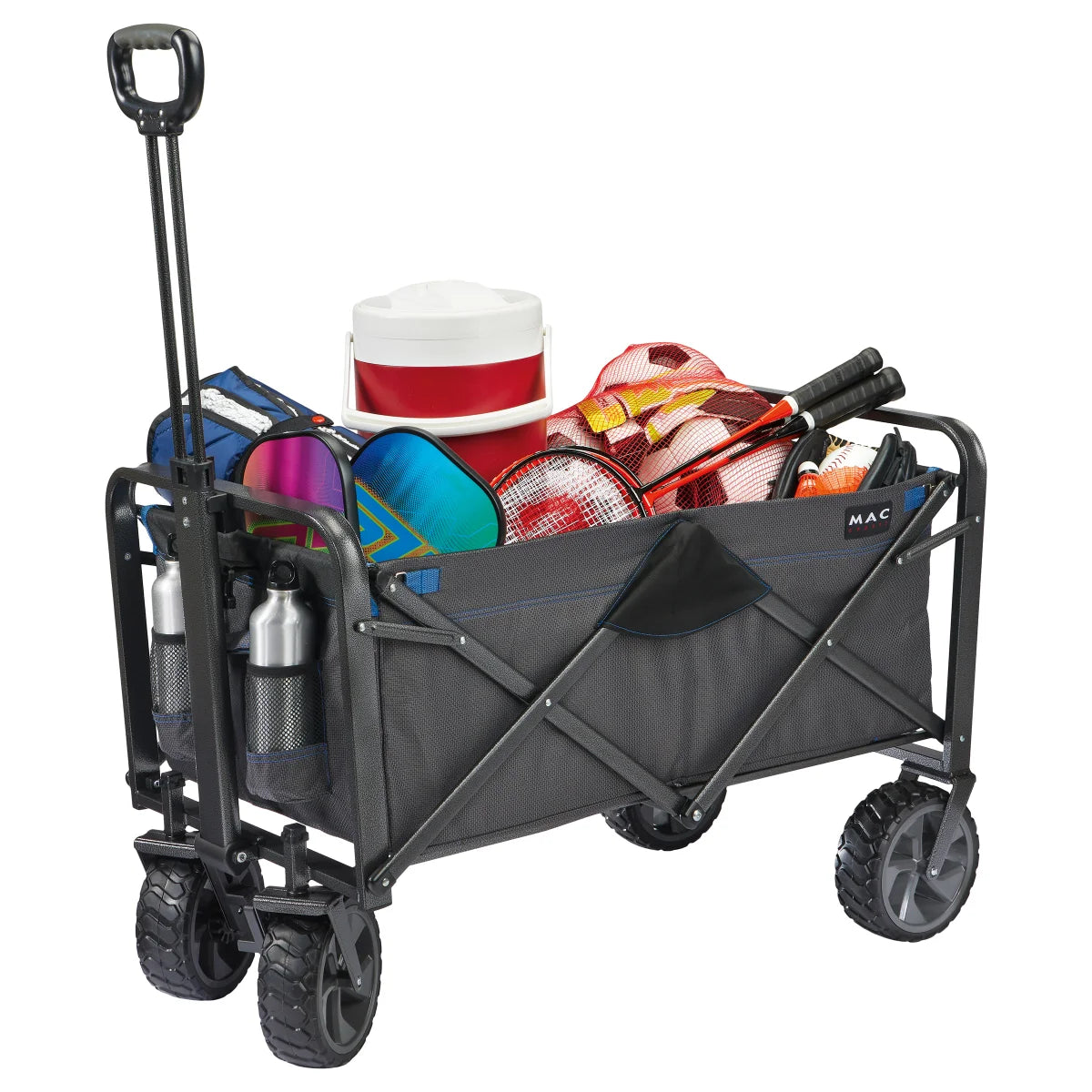 Mac Sports XL Folding Wagon with Brakes