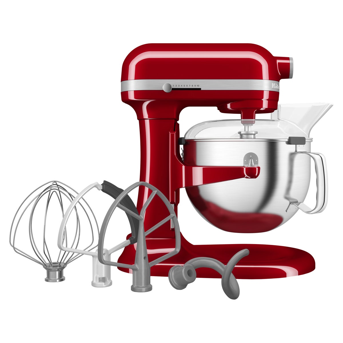 #11 - KitchenAid 6 Quart Bowl-Lift Stand Mixer with Attachments and Pouring Shield