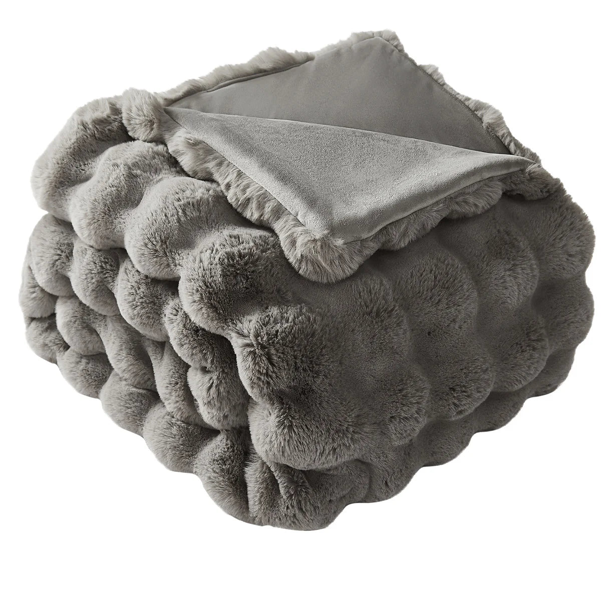 FRYE Luxe Faux Fur Throw