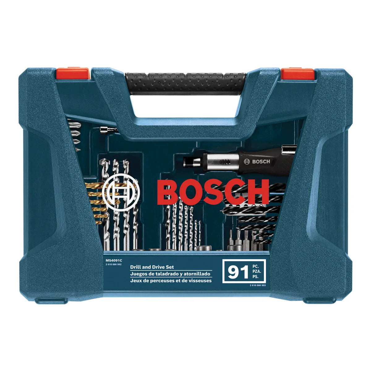 BOSCH 91-Piece Drilling & Driving Set with Case