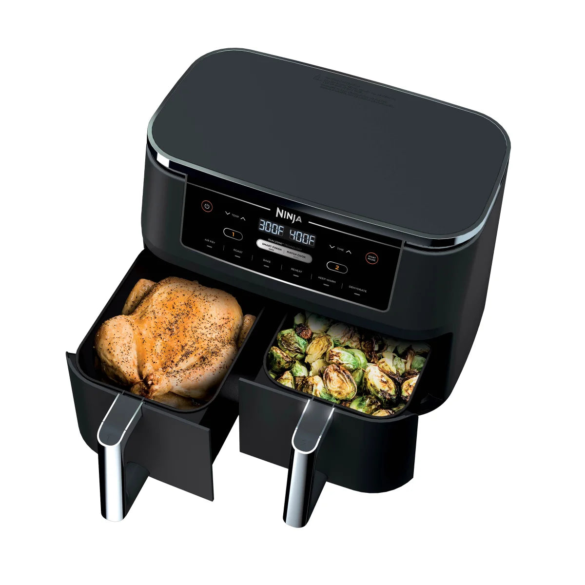 #13 - Ninja Foodi 6-in-1, 2-Basket Air Fryer with DualZone Technology