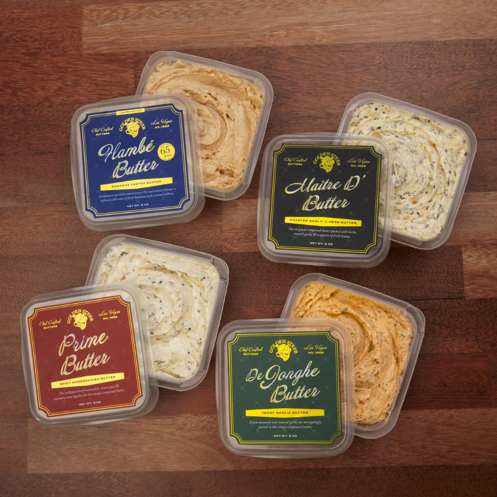 Golden Steer's "The Complete Show" Sweet & Savory Compound Butter Set