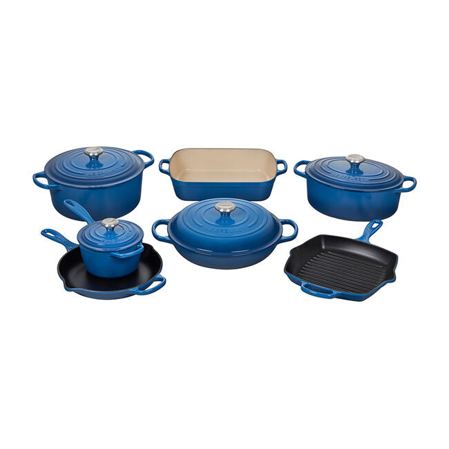 Le Creuset Signature Enameled Cast Iron Cookware Set