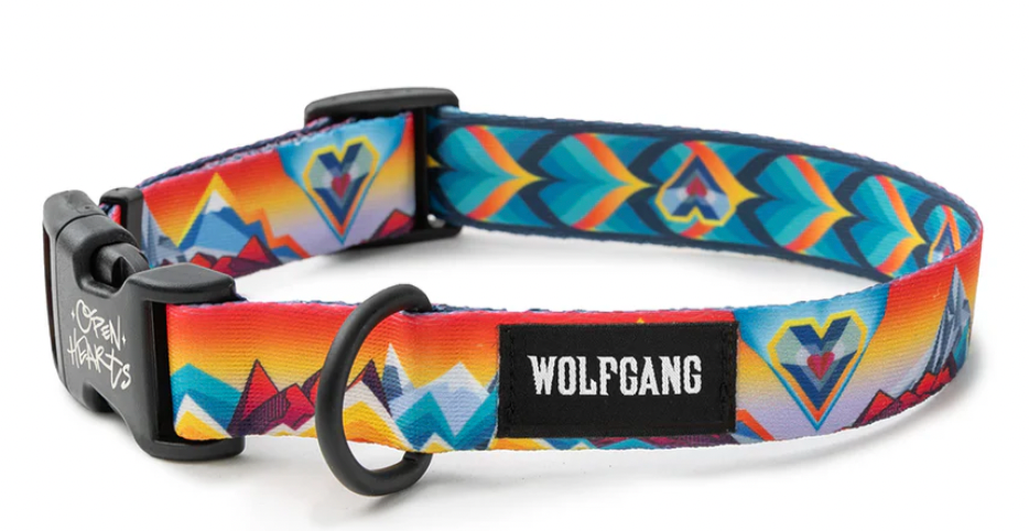 Wolfgang Man&Beast Dog Collar: MountainVibes