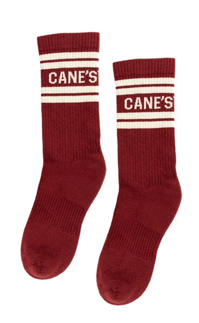 Collegiate Raising Cane's Socks