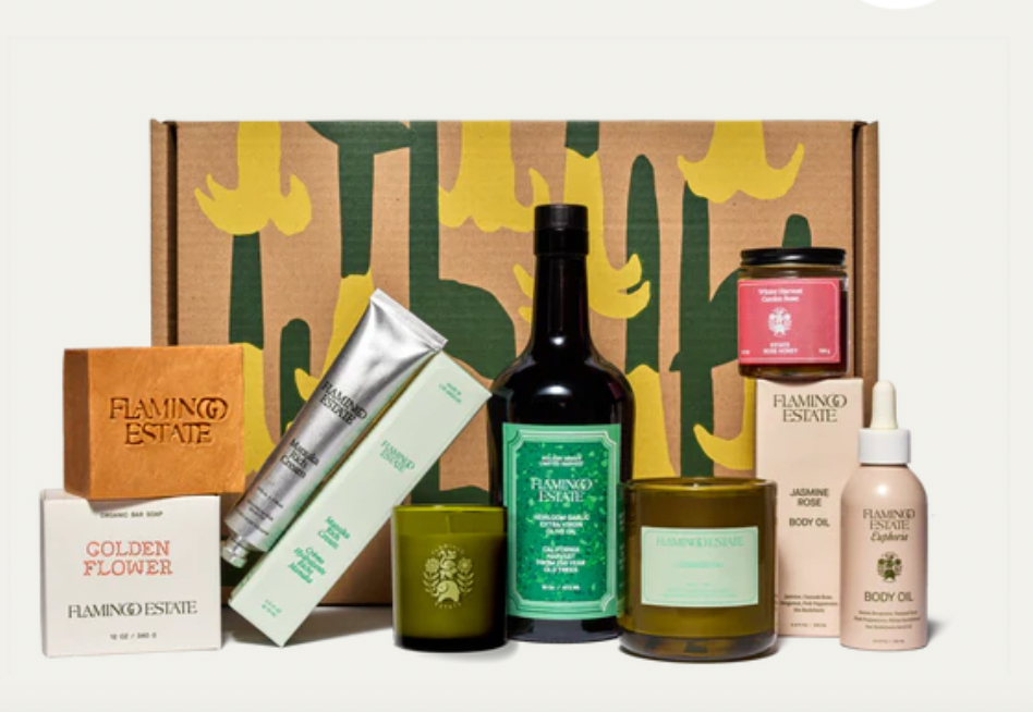 Flamingo Estate Annual Quarterly Subscription Box