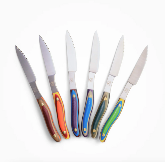 New West KnifeWorks® 6-Pc Steak Knife Set