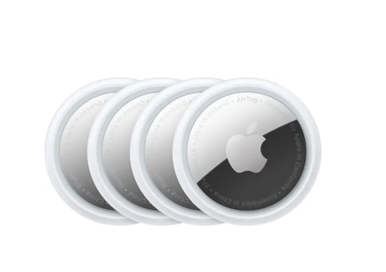 #47 - Apple - AirTag (4-Pack) - Silver