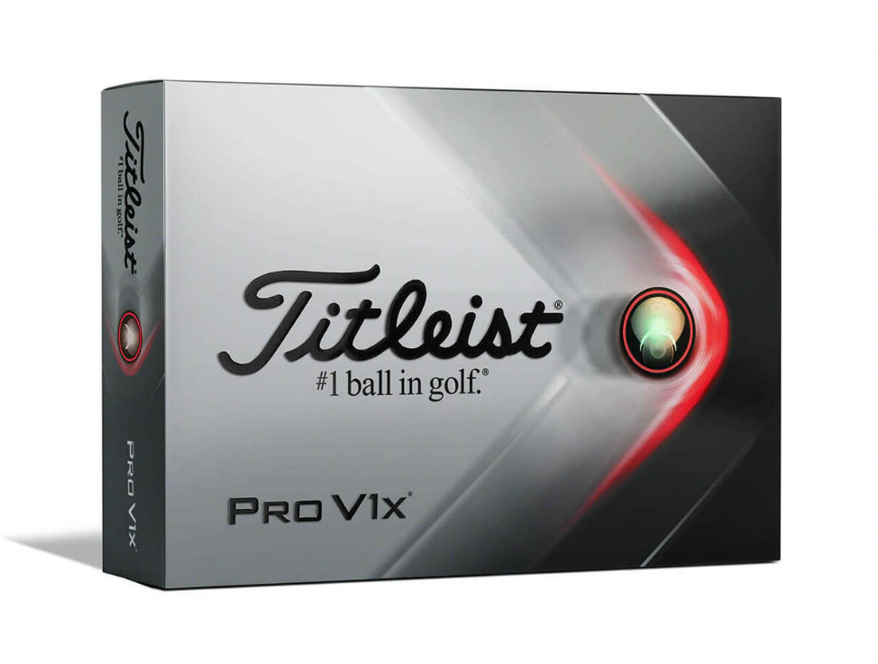 Chef Nicco Branded - Titleist White Pro V1x Golf Balls