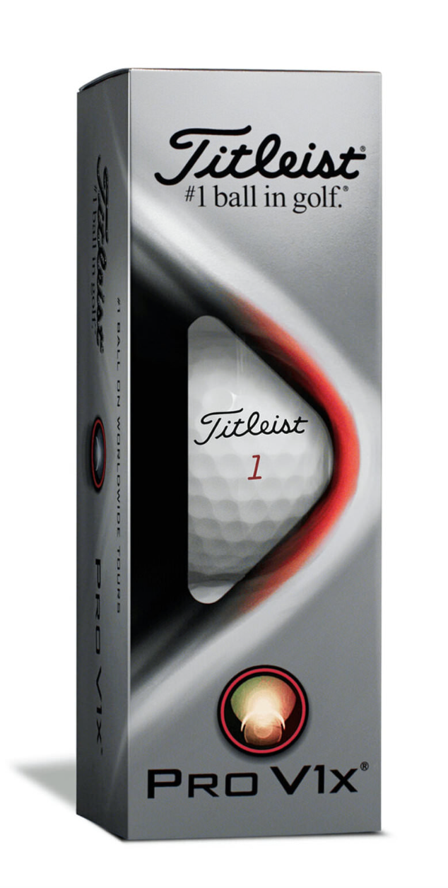 Chef Nicco Branded - Titleist White Pro V1x Golf Balls