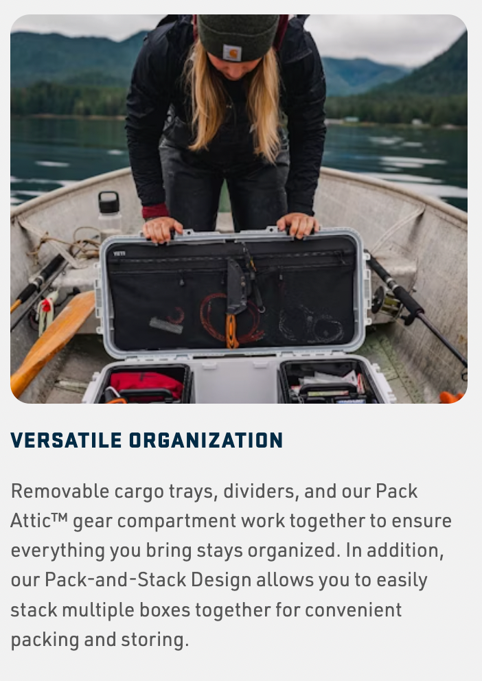 Yeti GoBox Gear Case