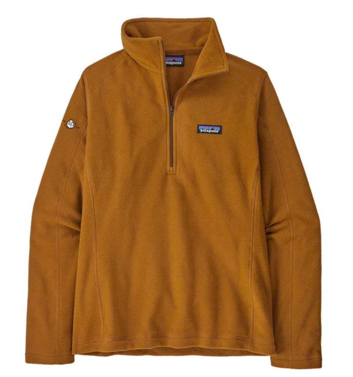 Nicco - Women's  Patagonia Shelter Brown Micro D Quarter-Zip