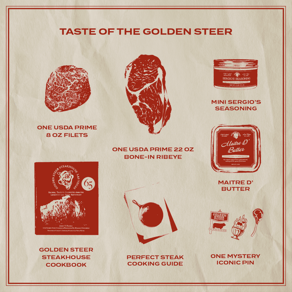 Taste of the Golden Steer - Gift Set