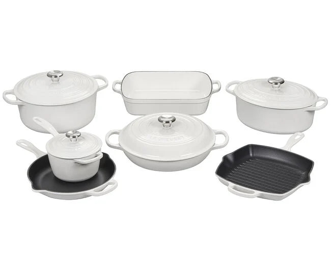 Le Creuset Signature Enameled Cast Iron Cookware Set