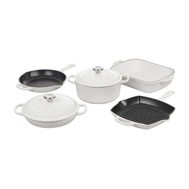 Le Creuset Signature Enameled Cast Iron Cookware Set